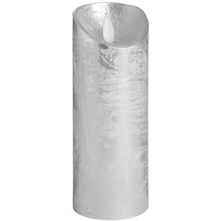 luxe-collection-3-x-8-silver-flickering-flame-led-wax-candle