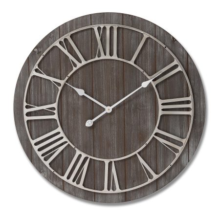 wooden-clock-with-contrasting-nickel-detail