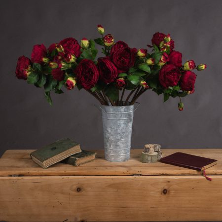 deep-red-wedding-peony-rose-spray