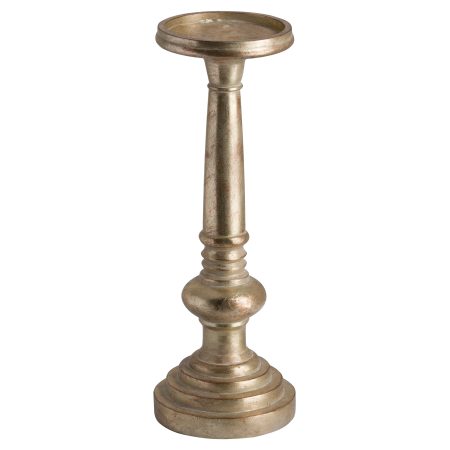 antique-brass-effect-candle-holder