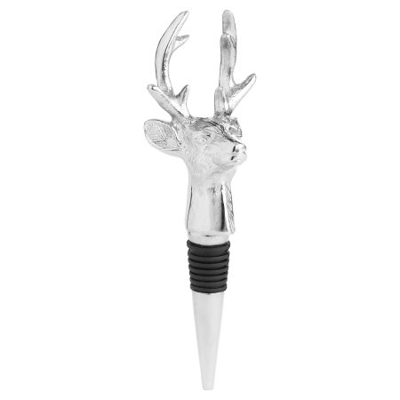 silver-nickel-reindeer-bottle-stopper