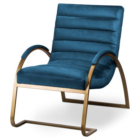 navy-and-brass-ribbed-ark-chair