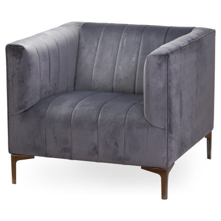 emperor-grey-velvet-arm-chair