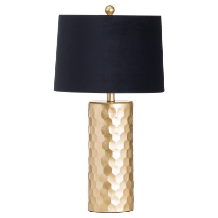 jem-honey-comb-gold-table-lamp-with-black-velvet-shade