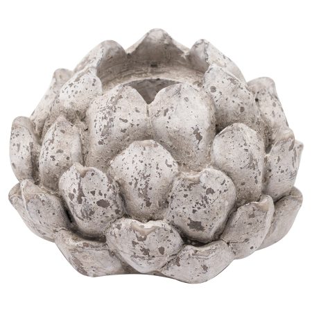 large-stone-effect-acorn-tea-light-holder