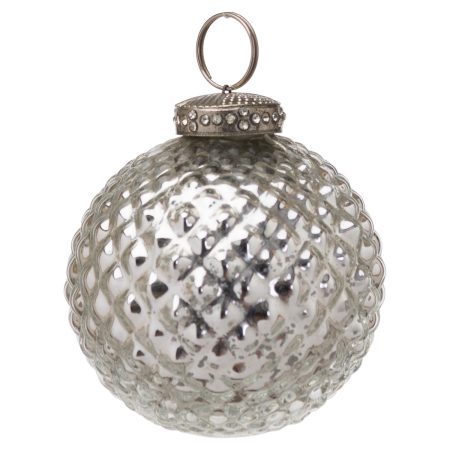 the-noel-collection-silver-christmas-bauble