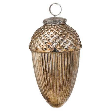 the-noel-collection-large-burnished-acorn-decoration