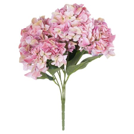 shabby-pink-hydrangea-bouquet