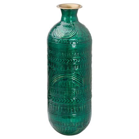 aztec-collection-brass-embossed-ceramic-dipped-lebes-vase