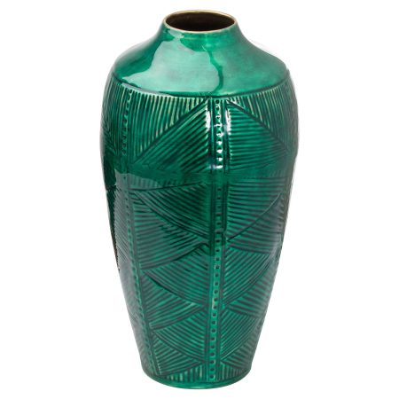 aztec-collection-brass-embossed-ceramic-dipped-urn-vase