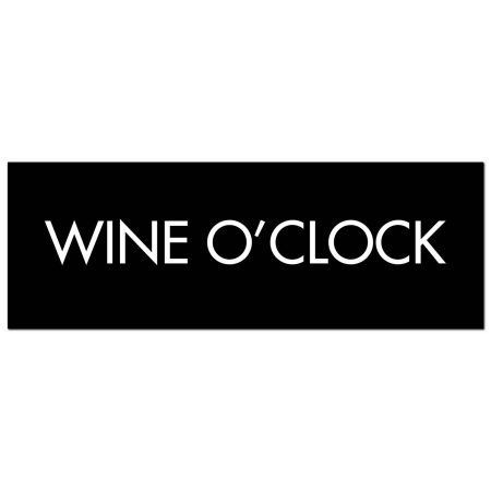 wine-oclock-silver-foil-plaque