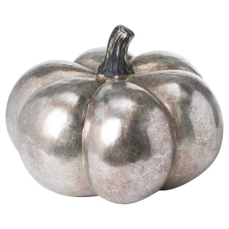 large-squat-silver-foil-pumpkin