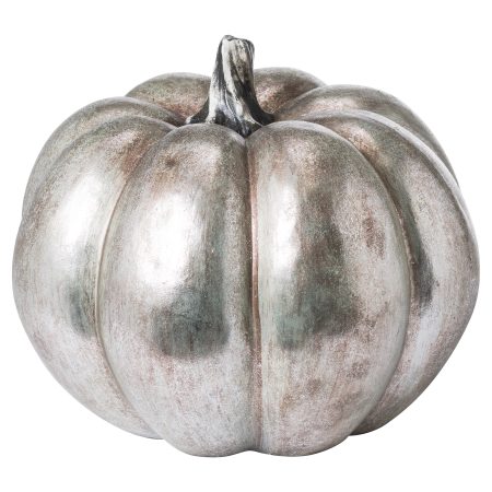 large-silver-foil-pumpkin