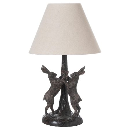 marching-hares-lamp-with-linen-shade