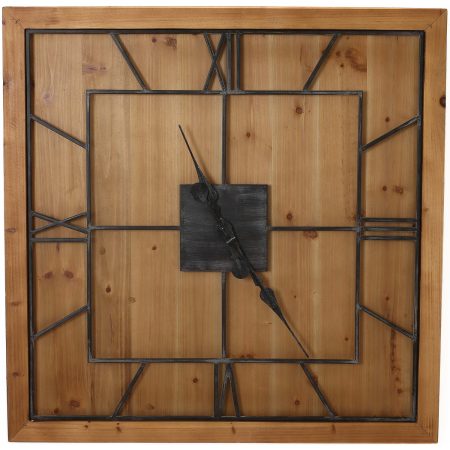 williston-square-wooden-wall-clock