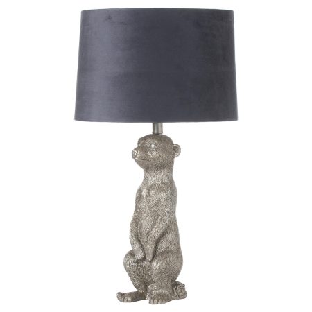 morris-the-meerkat-silver-table-lamp-with-grey-velvet-shade