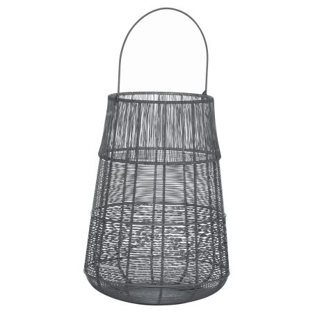 large-wire-silver-and-grey-glowray-conical-lantern