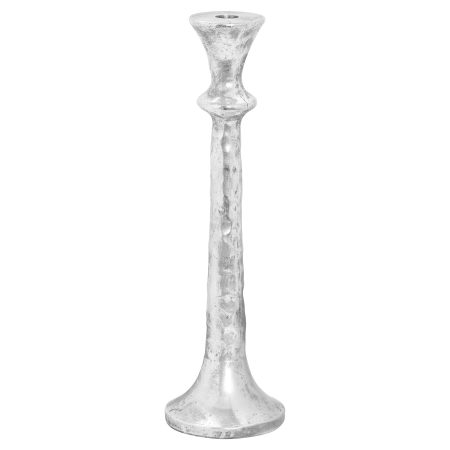 silver-ceramic-large-collared-candle-holder