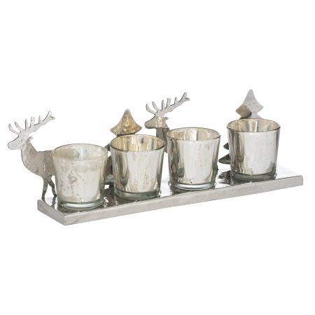 noel-silver-four-tealight-holder