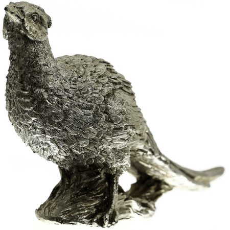 antique-silver-pheasant-ornament