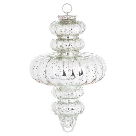 the-noel-collection-silver-fluted-statement-bauble