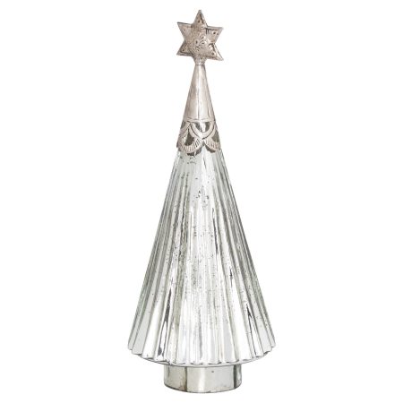 the-noel-collection-star-topped-glass-decorative-medium-tree