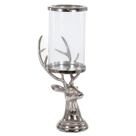 tall-silver-stag-candle-hurricane-lantern