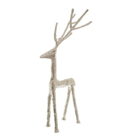 small-silver-standing-stag-ornament