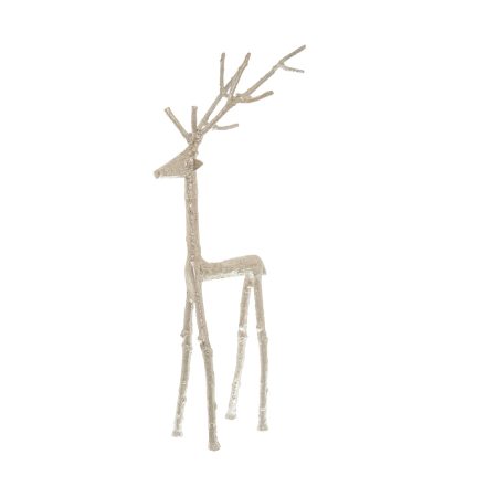 silver-standing-stag-ornament