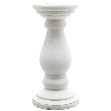 small-matt-white-ceramic-candle-holder