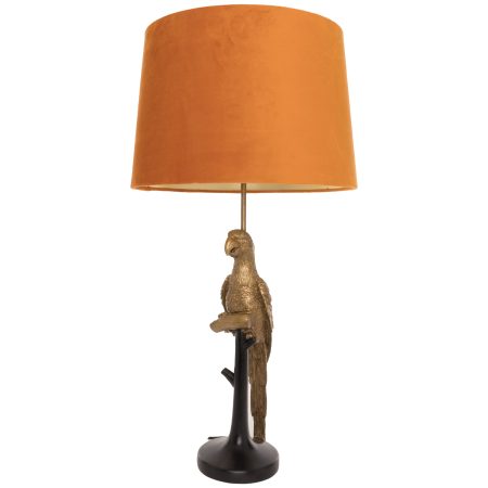 percy-the-parrot-gold-and-black-lamp-with-burnt-orange-shade