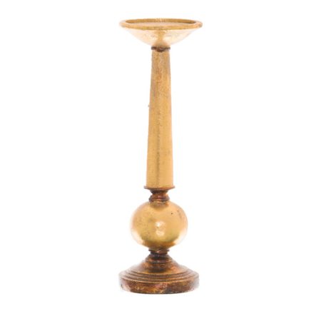 antique-gold-small-column-candle-stand