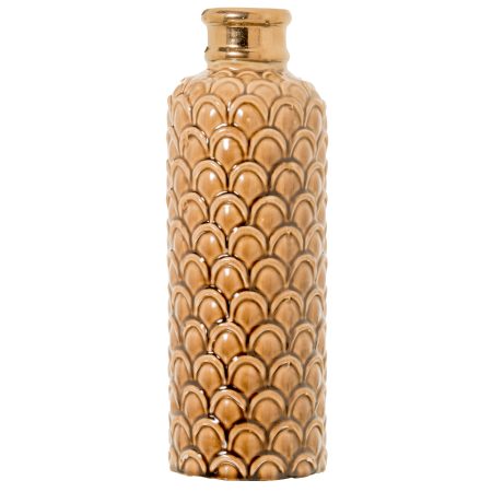 seville-collection-large-caramel-scalloped-vase