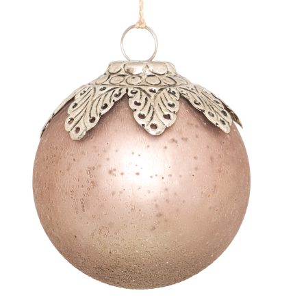 the-noel-collection-venus-leaf-crested-medium-bauble