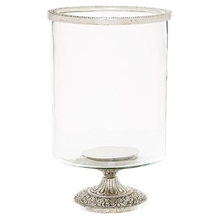 silver-rim-large-hurricane-lamp