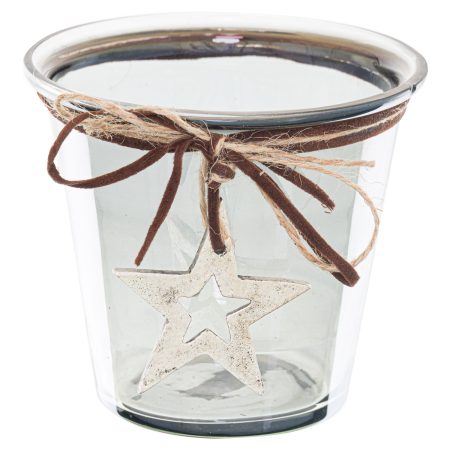 smoked-midnight-hammered-star-small-candle-holder