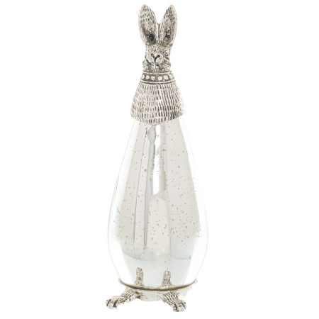 silver-bunny-ornament