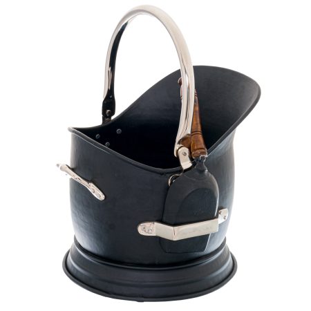 chrome-handled-coal-bucket